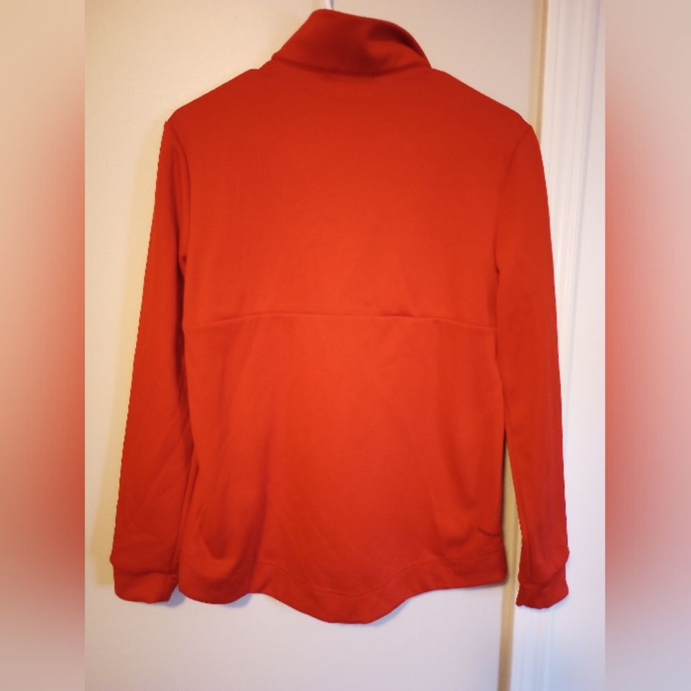 Adidas men's long sleeve half zip tracksuit style pullover - Picture 4 of 6